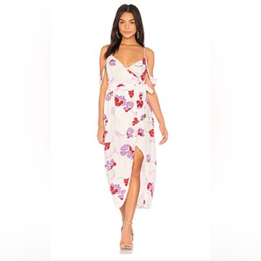 Bardot floral dress